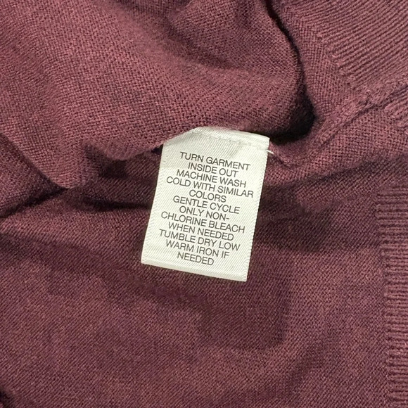 Daniel Cremieux Signature Collection Merino Wool V-Neck Sweater Vest Sz XL - Picture 4 of 4